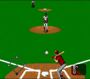 MLBPA Baseball (USA) screen shot game playing